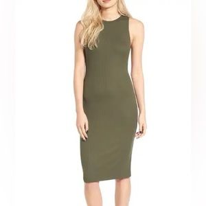 NWT Leith rib tank dress